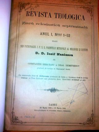Revista Teologică de la Iași