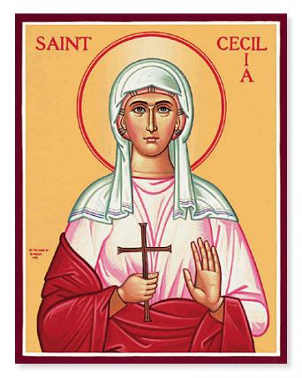 Sfânta Muceniță Cecilia