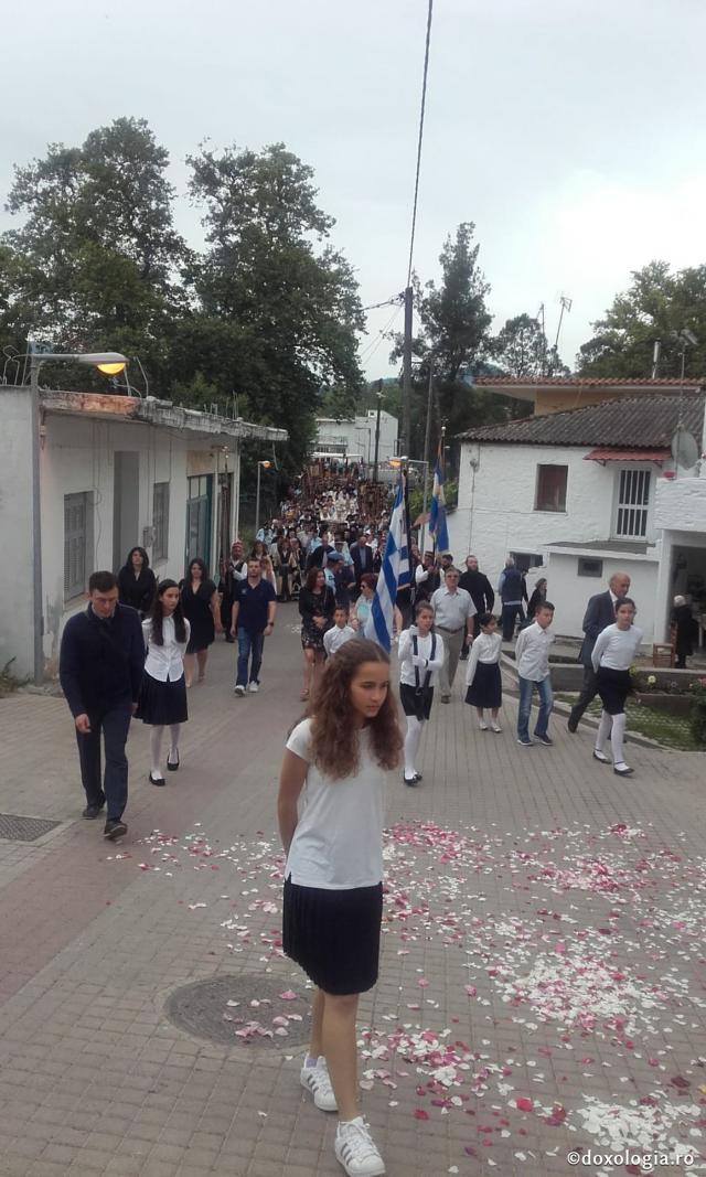 Procesiune cu Moaștele Sfântului Ioan Rusul – 27 mai 2019 (Insula Evia, Grecia)