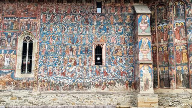 Frescă exterioară - Mănăstirea Moldovița