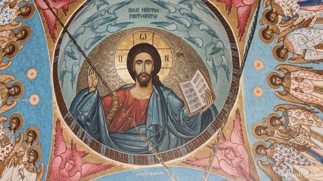 Frescă - Paraclisul „Sfântului Ierarh Leontie” de la Mănăstirea Bogdana