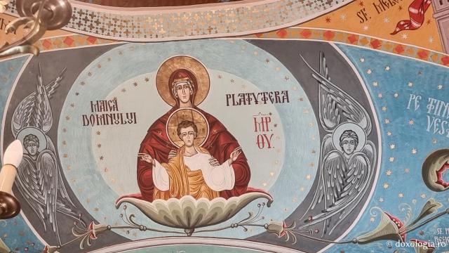 Frescă - Paraclisul „Sfântului Ierarh Leontie” de la Mănăstirea Bogdana