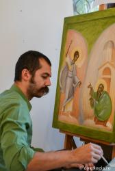 Pictorul Mihai Coman